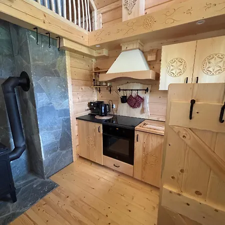 Tatil Evi Osada Na Skale Z Kominkiem Istebna