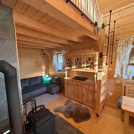 Tatil Evi Osada Na Skale Z Kominkiem Istebna