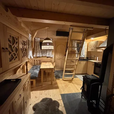 Osada Na Skale Z Kominkiem Hébergement de vacances Istebna