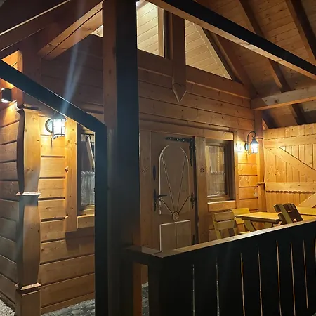 Osada Na Skale Z Kominkiem Istebna