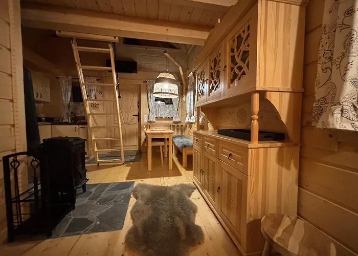 Osada Na Skale Z Kominkiem Istebna